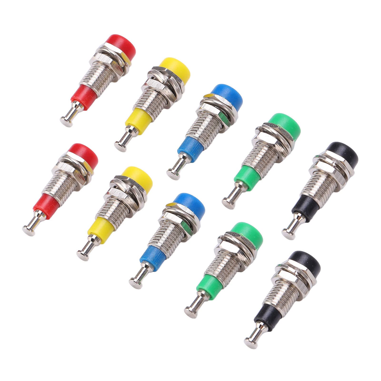 Omabeta Electrical Components & Wiring douille banane femelle 2 mm 2 pièces plaquée or