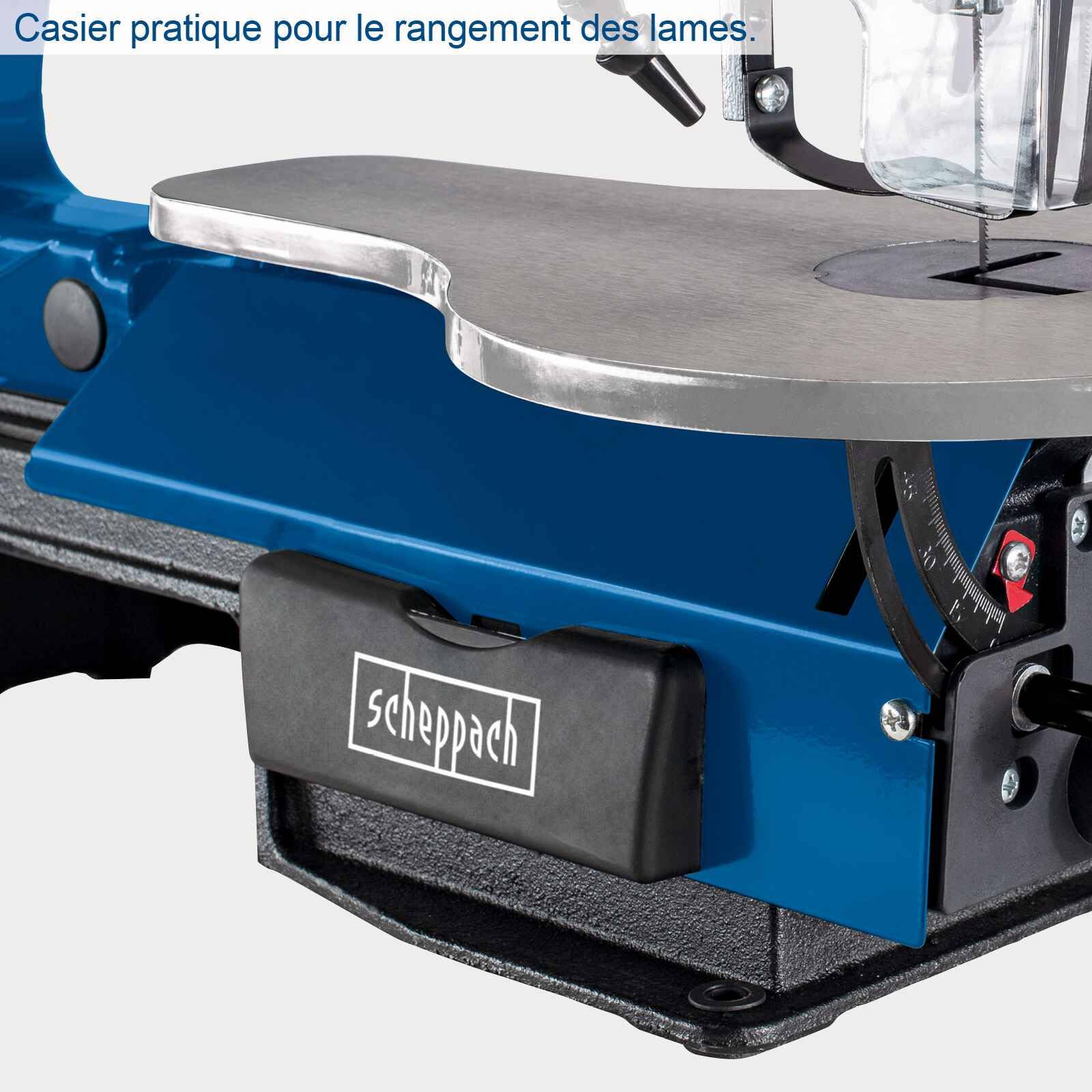 Scheppach BS Series DECO-XLS scie à chantourner 120 W, vitesse variable