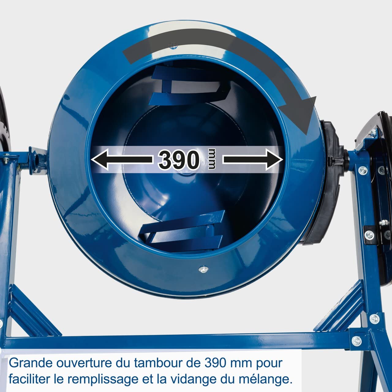 Scheppach MIX Series MIX160 bétonnière 160 L 550 W