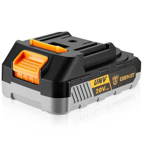 DEKOPRO POWER TOOLS batterie lithium-ion 20 V 2 000 mAh pour outils sans fil