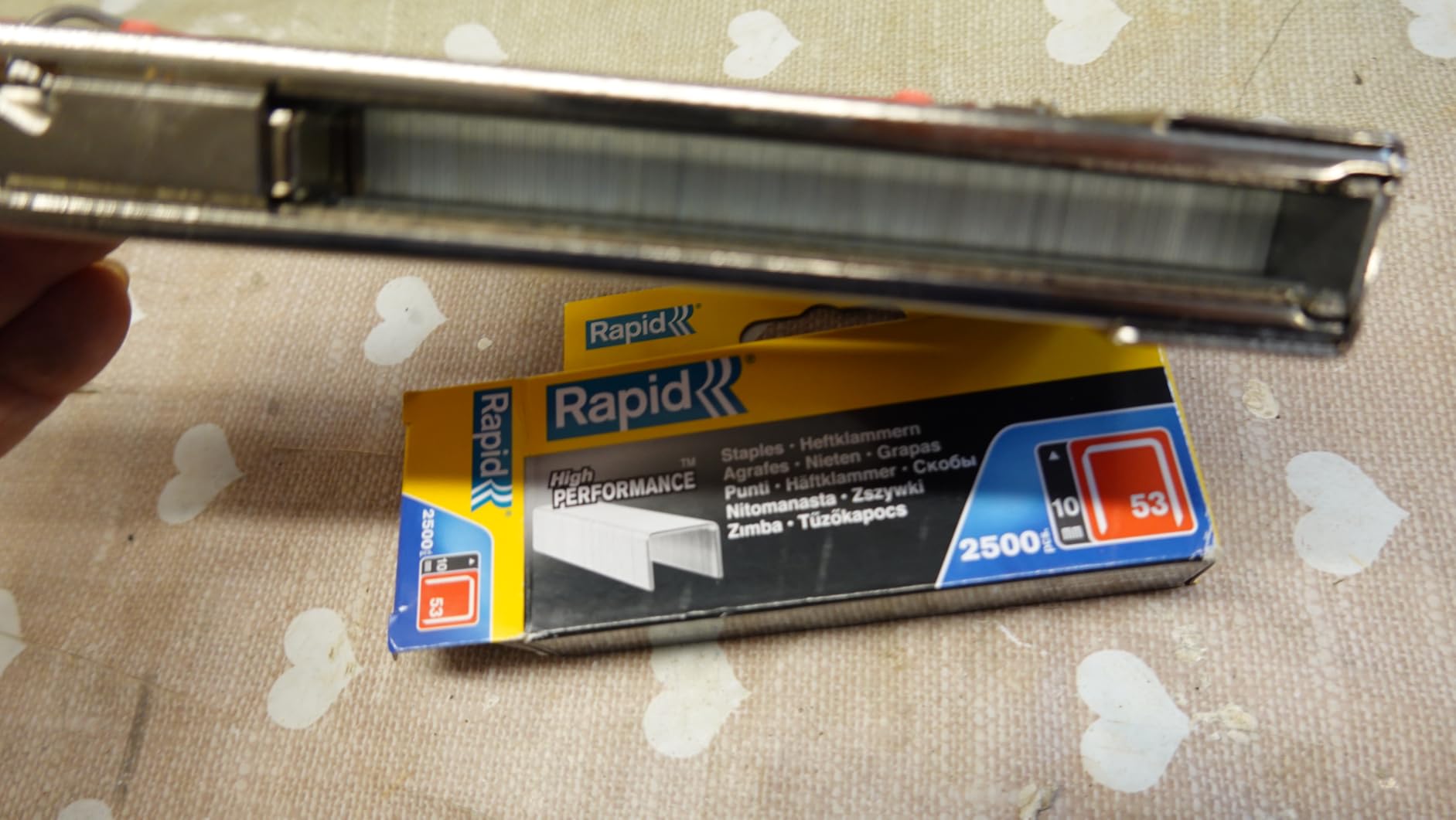 Rapid’os 16 Agrafage 11859625 agrafes n°53 12 mm boîte de 2500 galvanisées