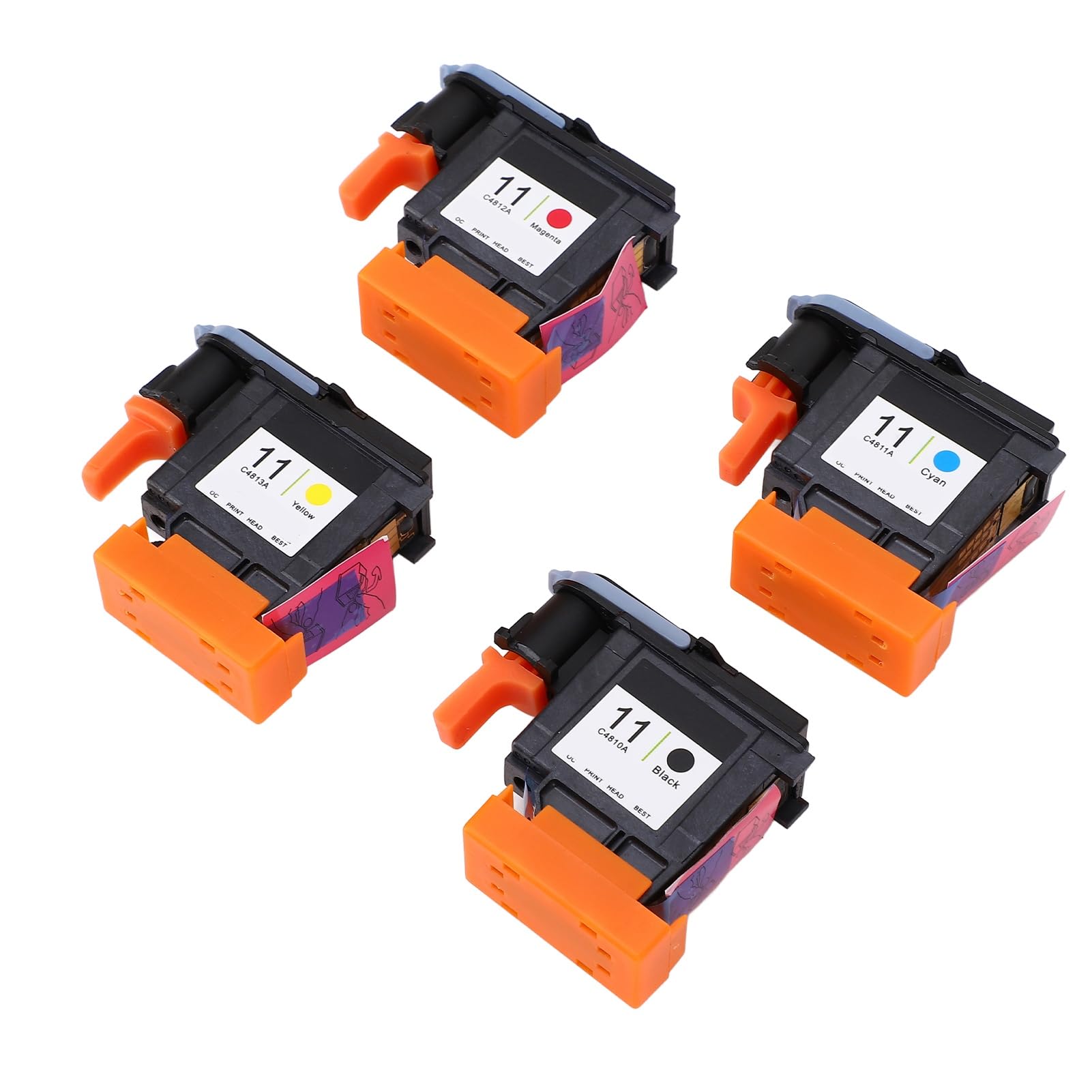 Omabeta Electrical Components & Wiring tête d’impression Designjet lot de 4
