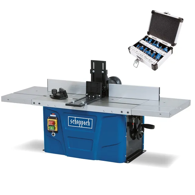Scheppach HF Series HF50 fraiseuse de table 1500 W avec fraises