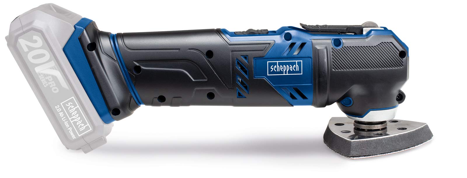 Scheppach 20V Pro Series CMT200-20ProS outil multifonction sans fil nu