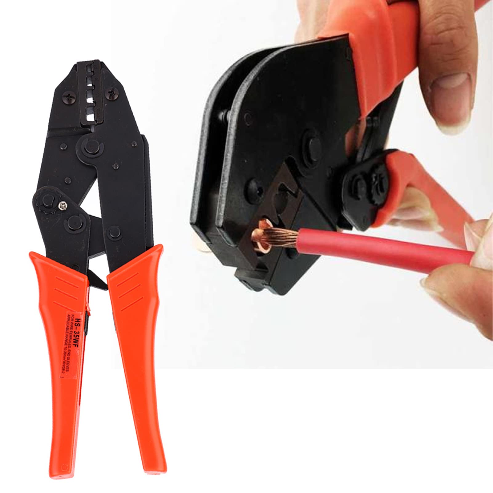 Omabeta Tools & Workshop Equipment pince à sertir 10–35 mm² ergonomique