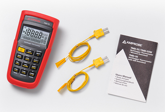 Amprobe HVAC Tools TMD-55 thermomètre numérique double entrée