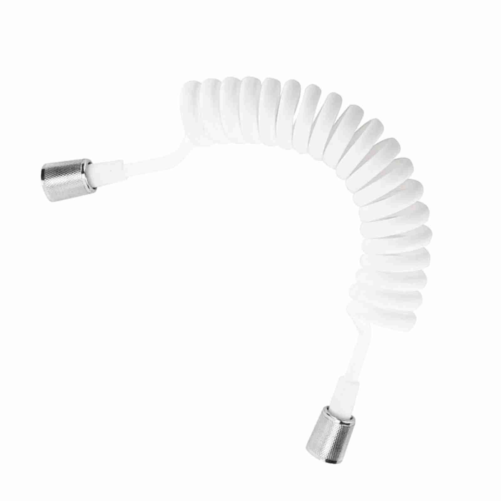 Omabeta Home Décor & Bathroom Décor Flexible de douche 2 m blanc G1/2