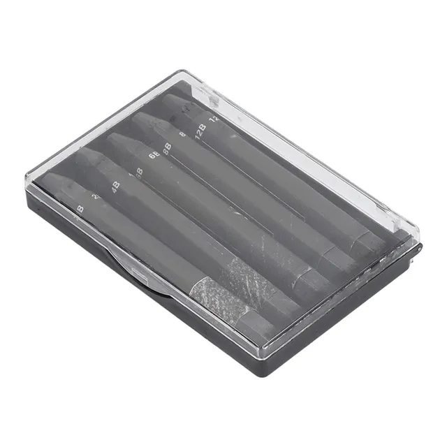 Omabeta Toys & Games bâtons de graphite solubles à l’eau 5 pièces 12 mm