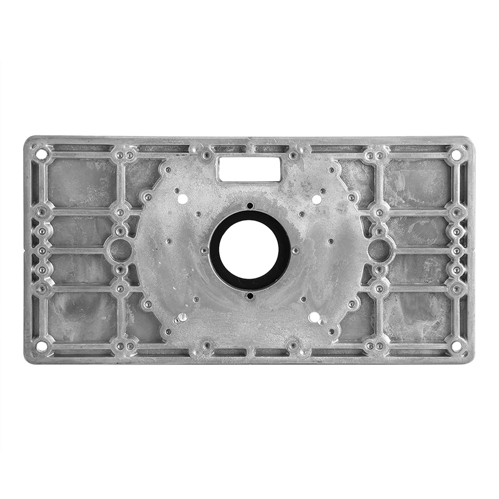 Omabeta Tools & Workshop Equipment plaque d’insertion de toupie 235 × 120 mm en aluminium
