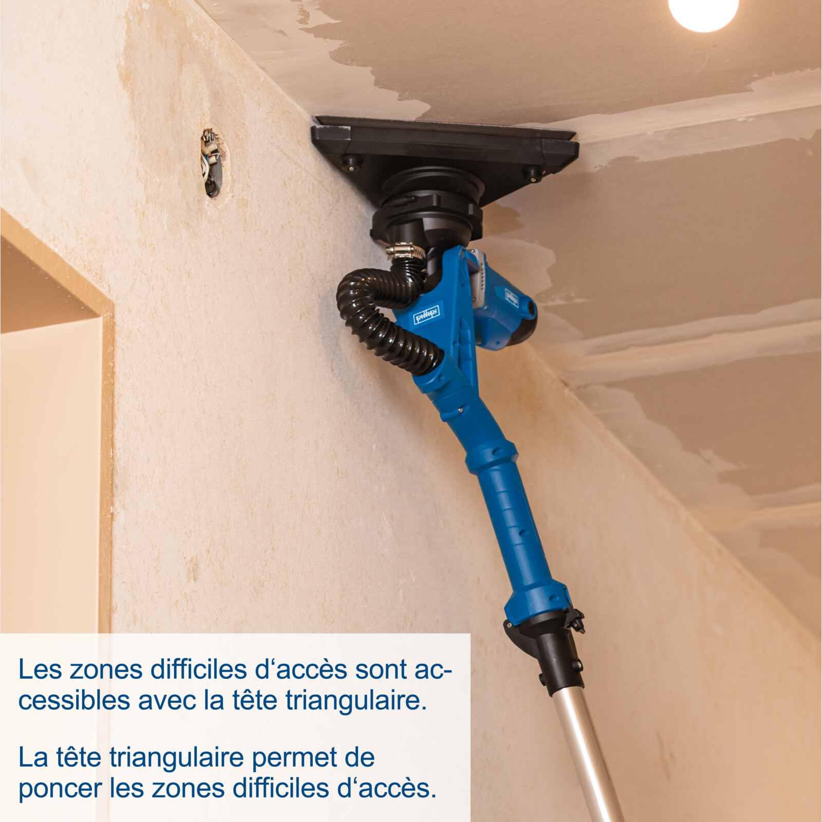 Scheppach BS Series DS930 ponceuse murs et plafonds 710 W Ø215 mm