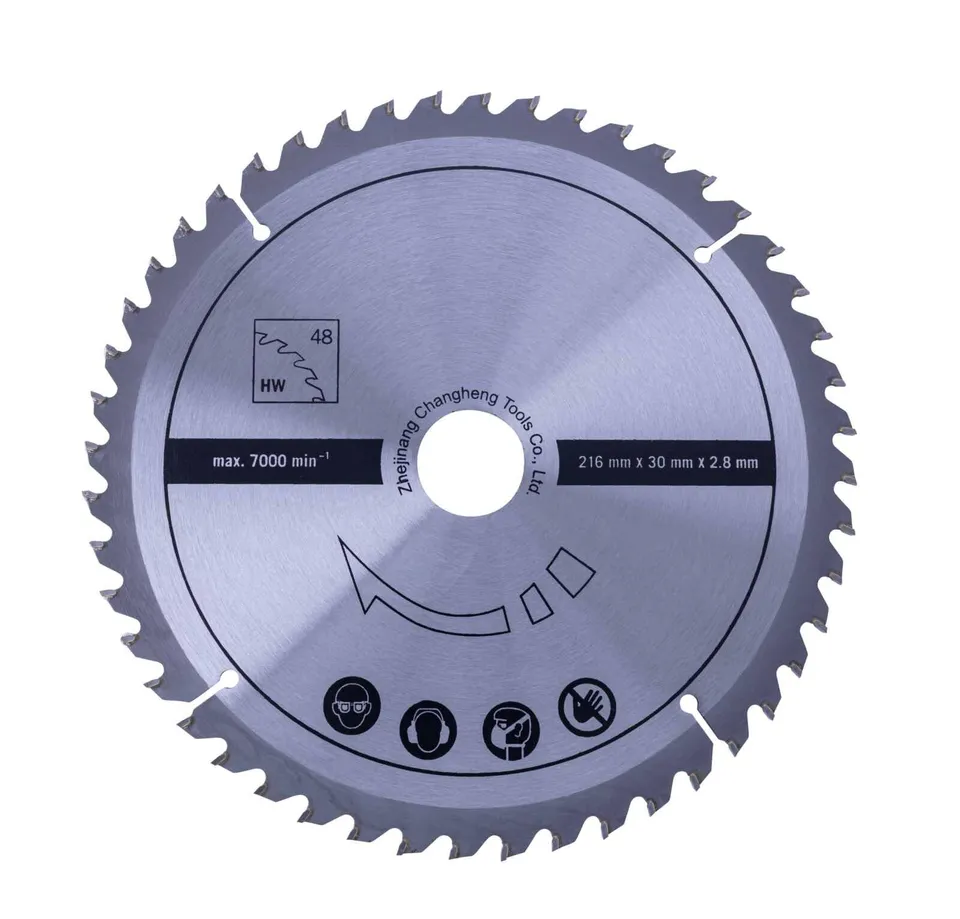 Scheppach MITAS Series 7901200705 lame de scie 216 mm 48 dents bois stratifié