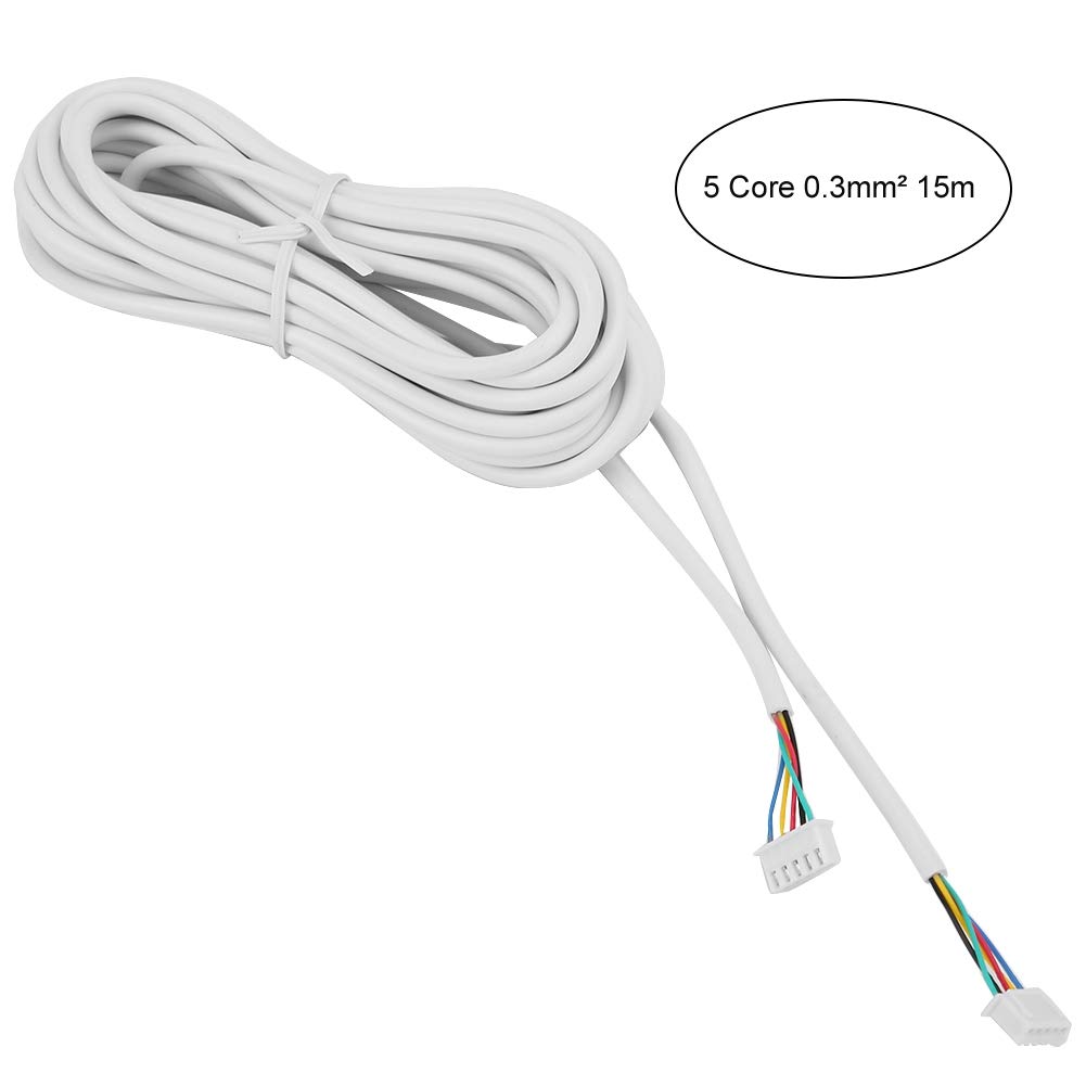 Omabeta Electrical Components & Wiring câble de sonnette 5 fils 15 m cuivre
