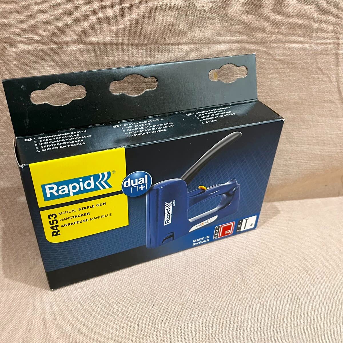 Rapid’os 16 Agrafage PRO R453 agrafeuse manuelle boîte