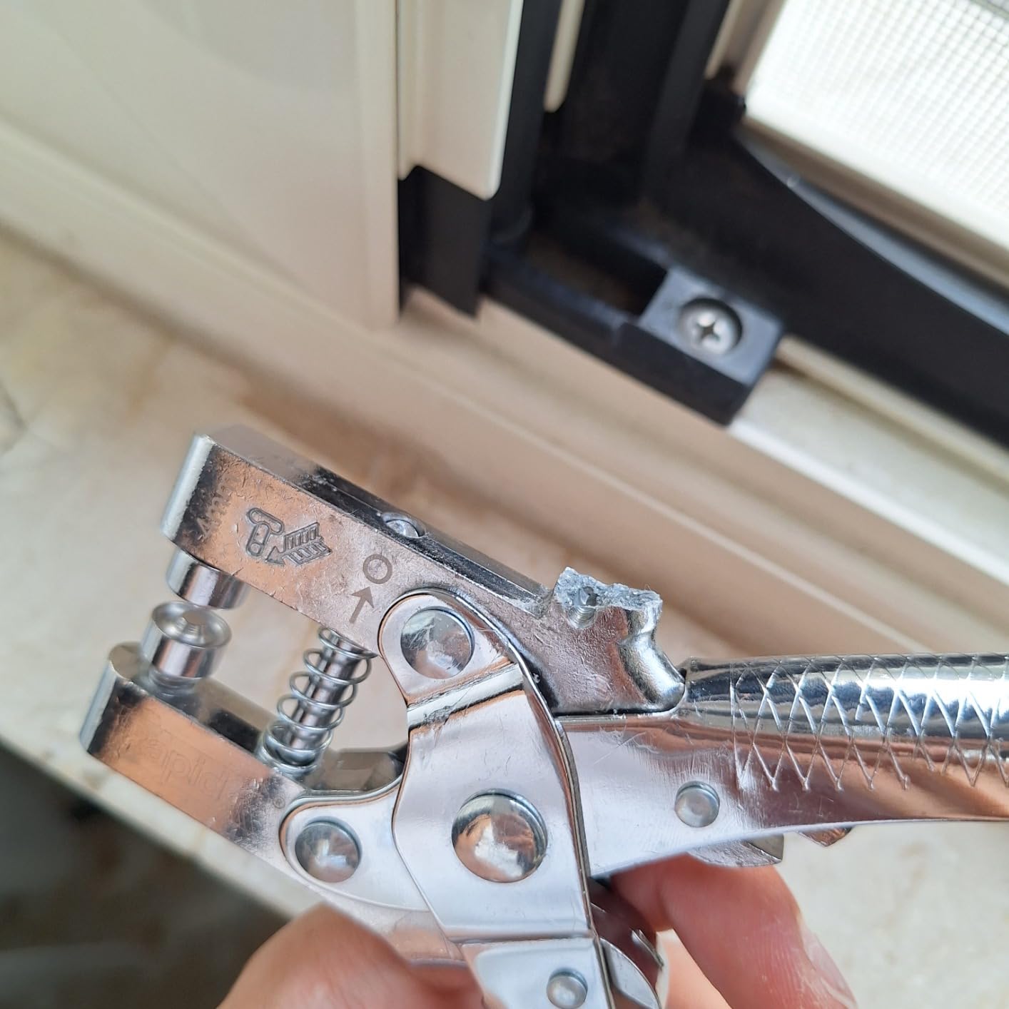 Rapid’os 16 Rivetage RP05 pince à œillets 4 mm avec 100 œillets