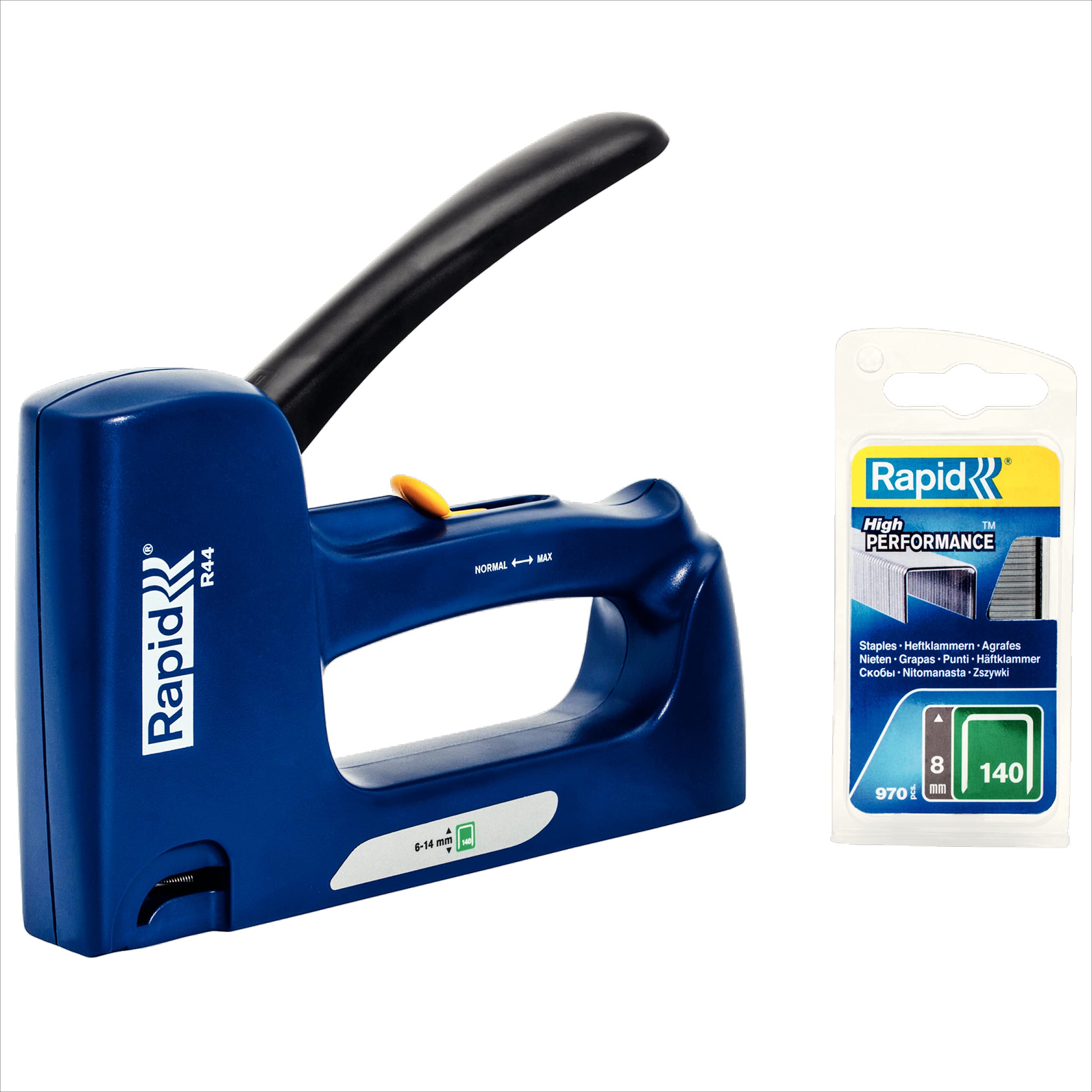 Rapid’os 16 Agrafage R44 agrafeuse 970 agrafes n°140 poignée ergonomique
