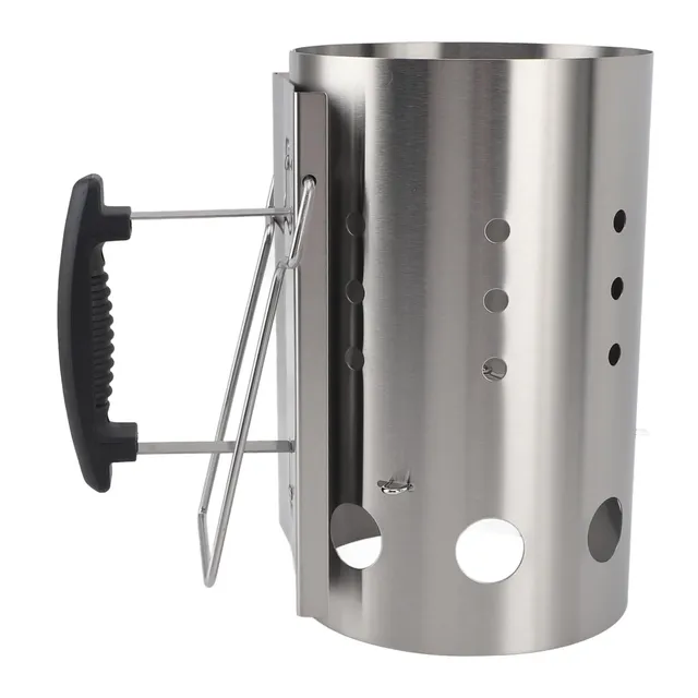Omabeta Kitchen Appliances starter de cheminée à charbon barbecue inox 27,3 cm