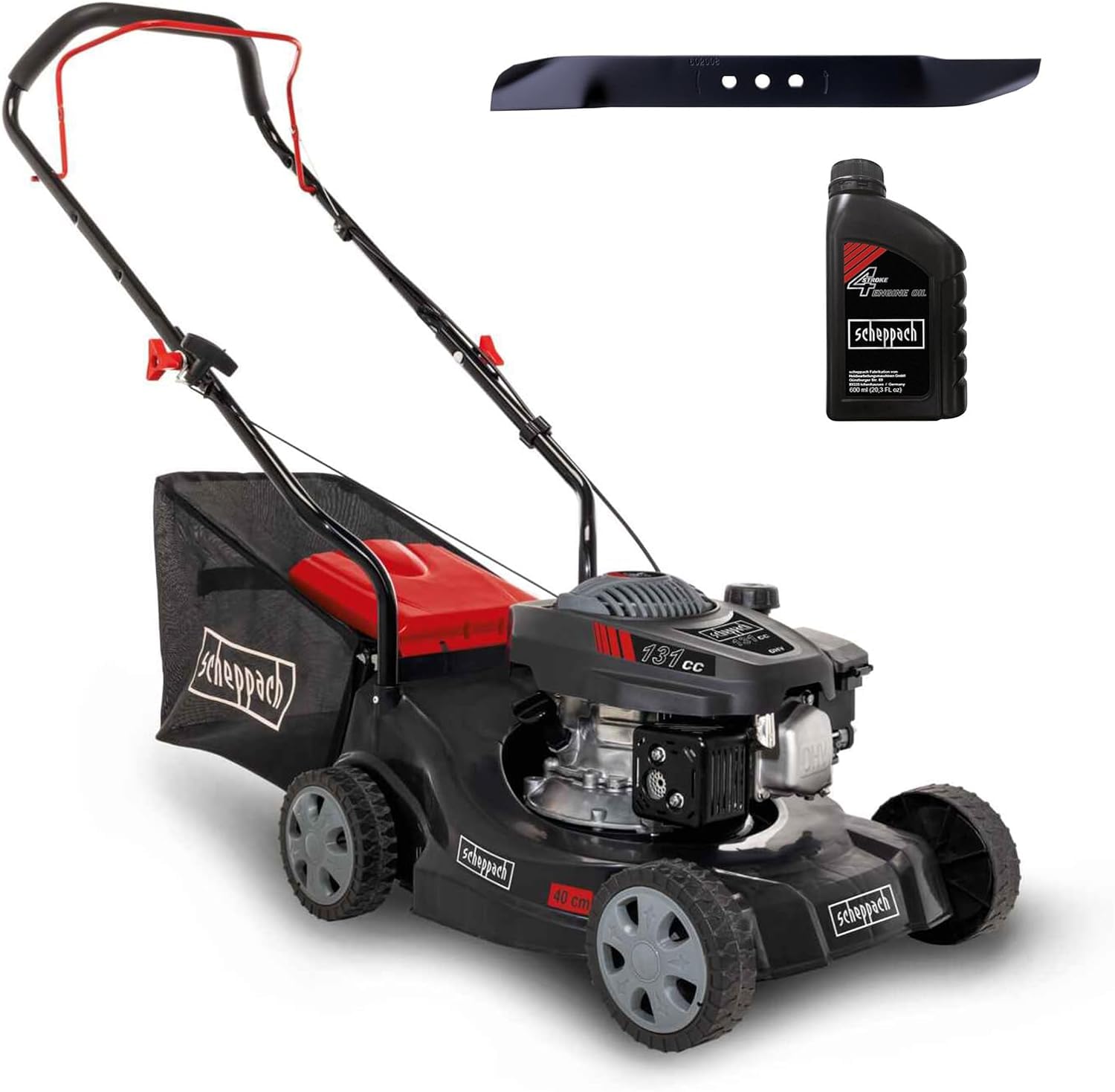 Scheppach KG Series MP132-40 tondeuse thermique 40 cm, version solo