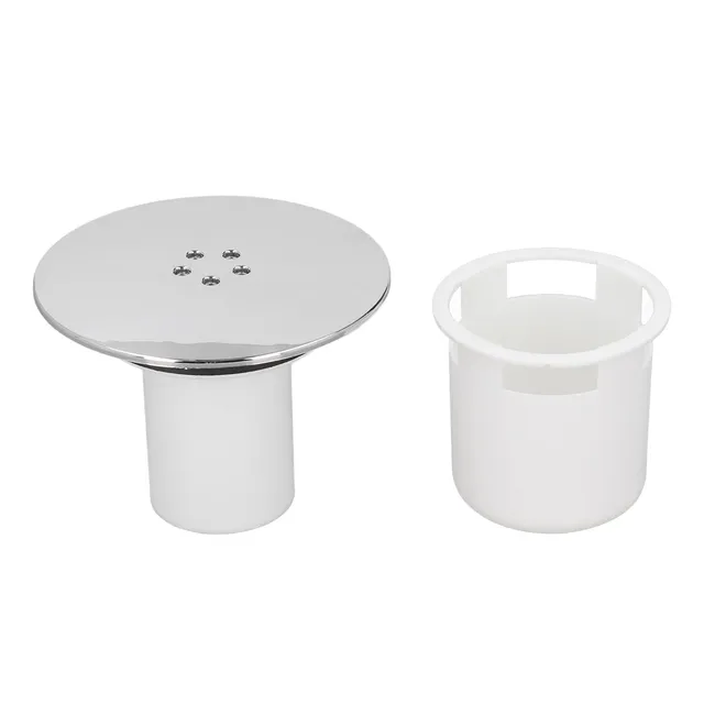 Omabeta Home Décor & Bathroom Décor couvercle de bonde de douche chromé 90 mm