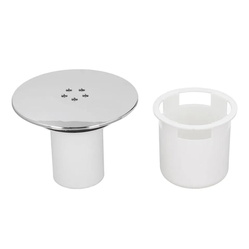 Omabeta Home Décor & Bathroom Décor couvercle de bonde de douche chromé 90 mm