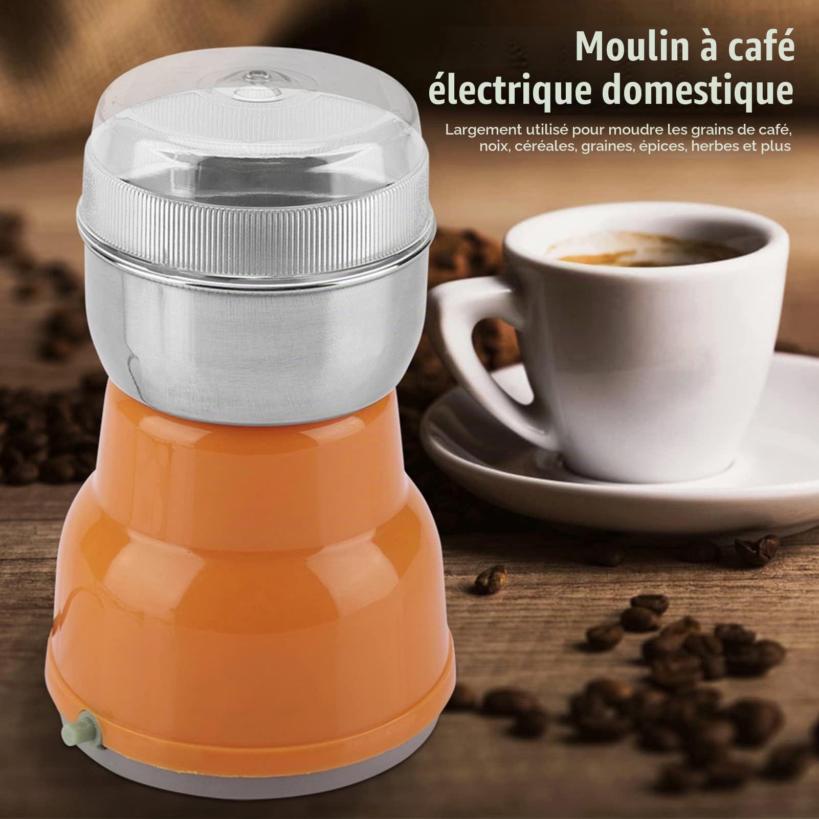 Omabeta broyeur électrique à grains de café 220 V prise UE