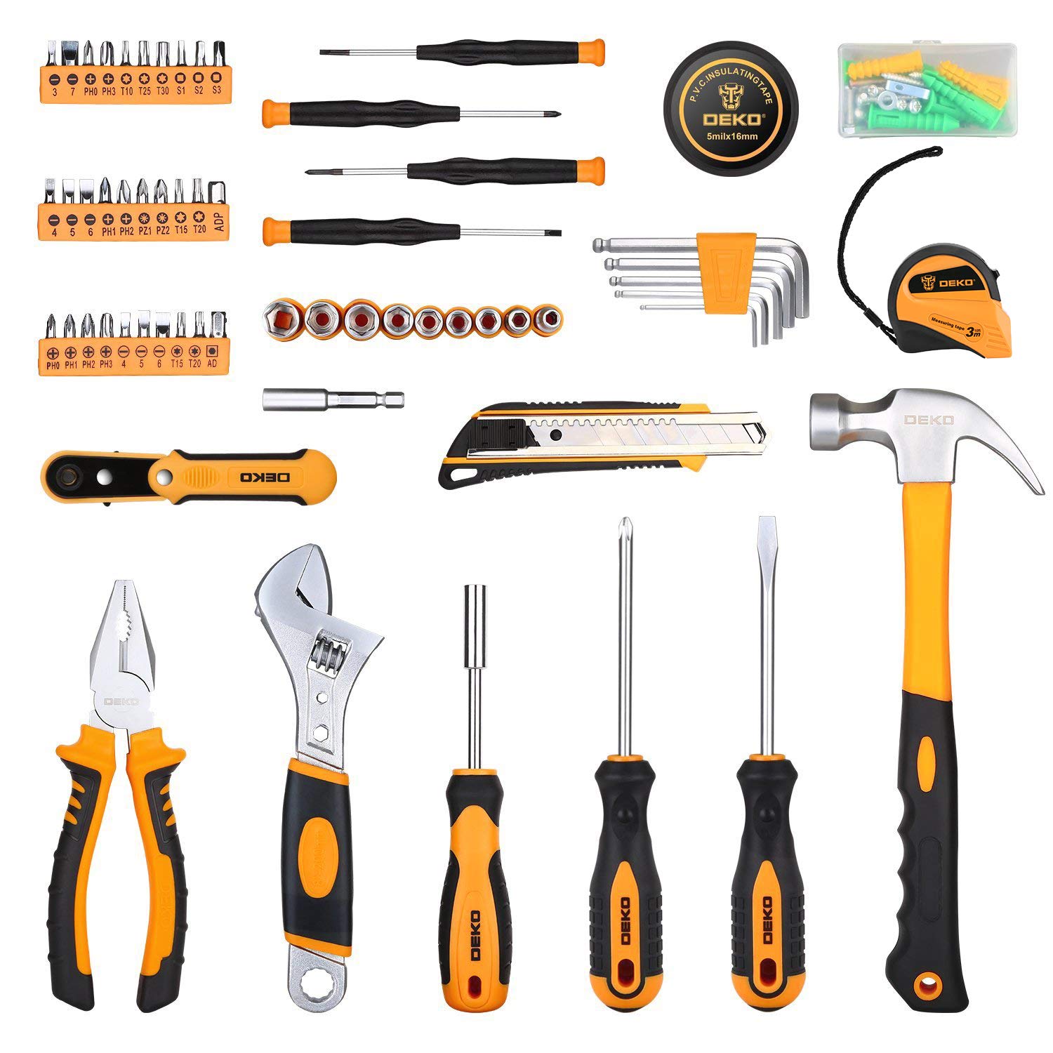 DEKOPRO TOOL KIT coffret d’outils de bricolage 3,4 kg