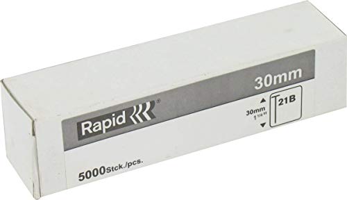 Rapid’os 16 Clouage 40302975 pointes 21B 20 mm, 5000 galvanisées