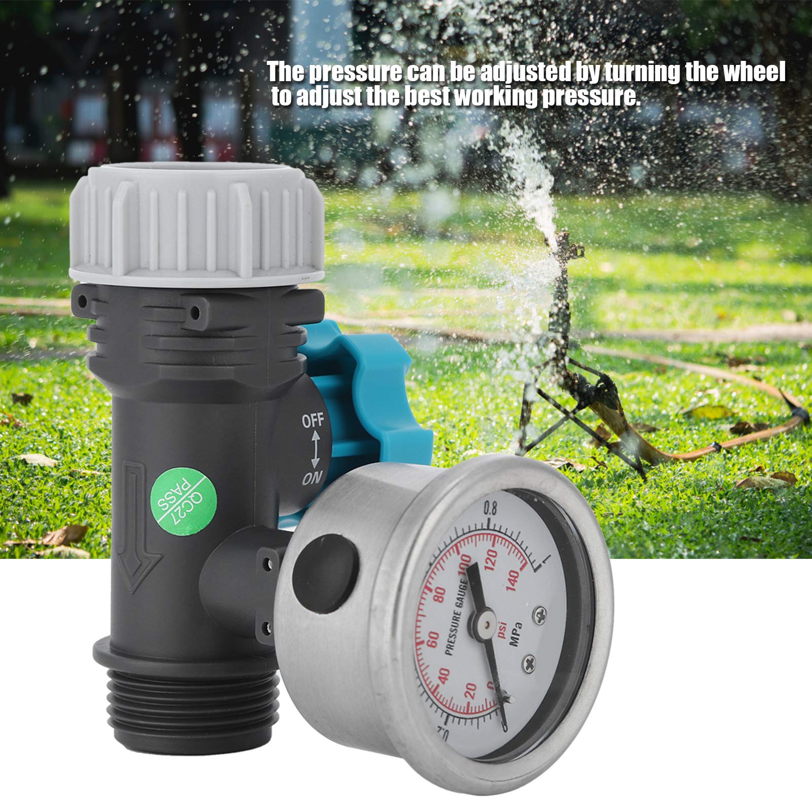 Omabeta Pumps & Irrigation Equipment réducteur de pression d’eau réglable G3/4 pour jardin