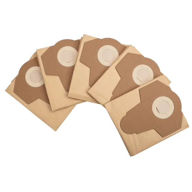 Scheppach ST Series NTS30 Premium sacs papier aspirateur 30 L, lot de 5