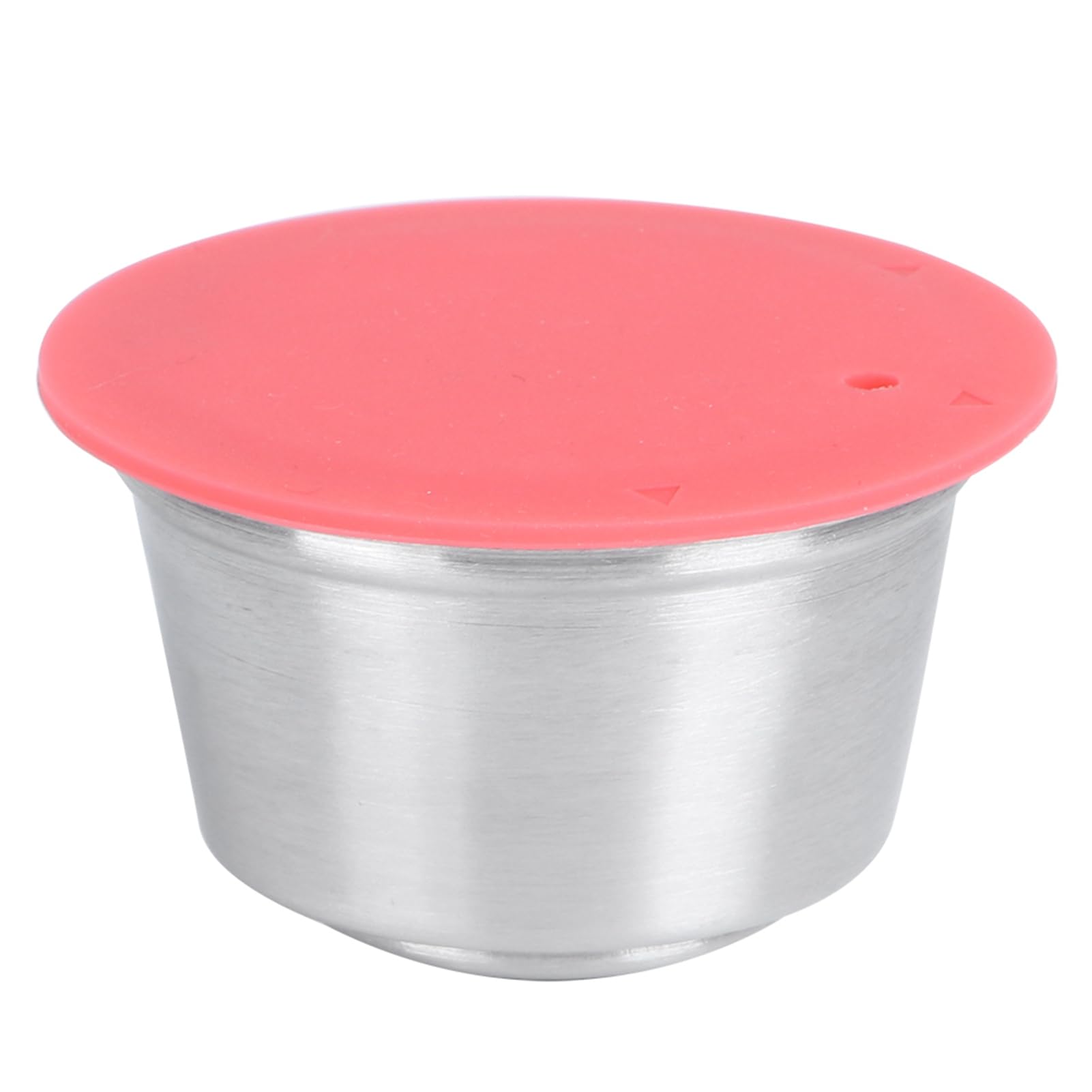 Omabeta Kitchen Appliances capsule café rouge réutilisable en inox