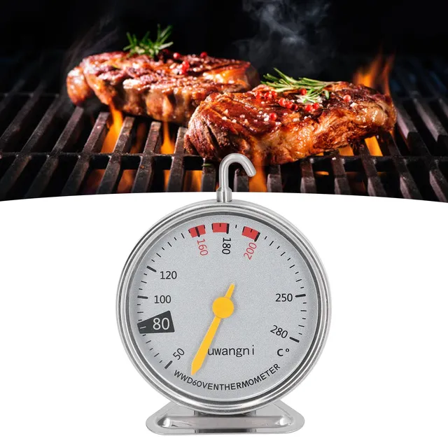 Omabeta Kitchen Utensils & Cooking Tools thermomètre de four #1 suspendu inox