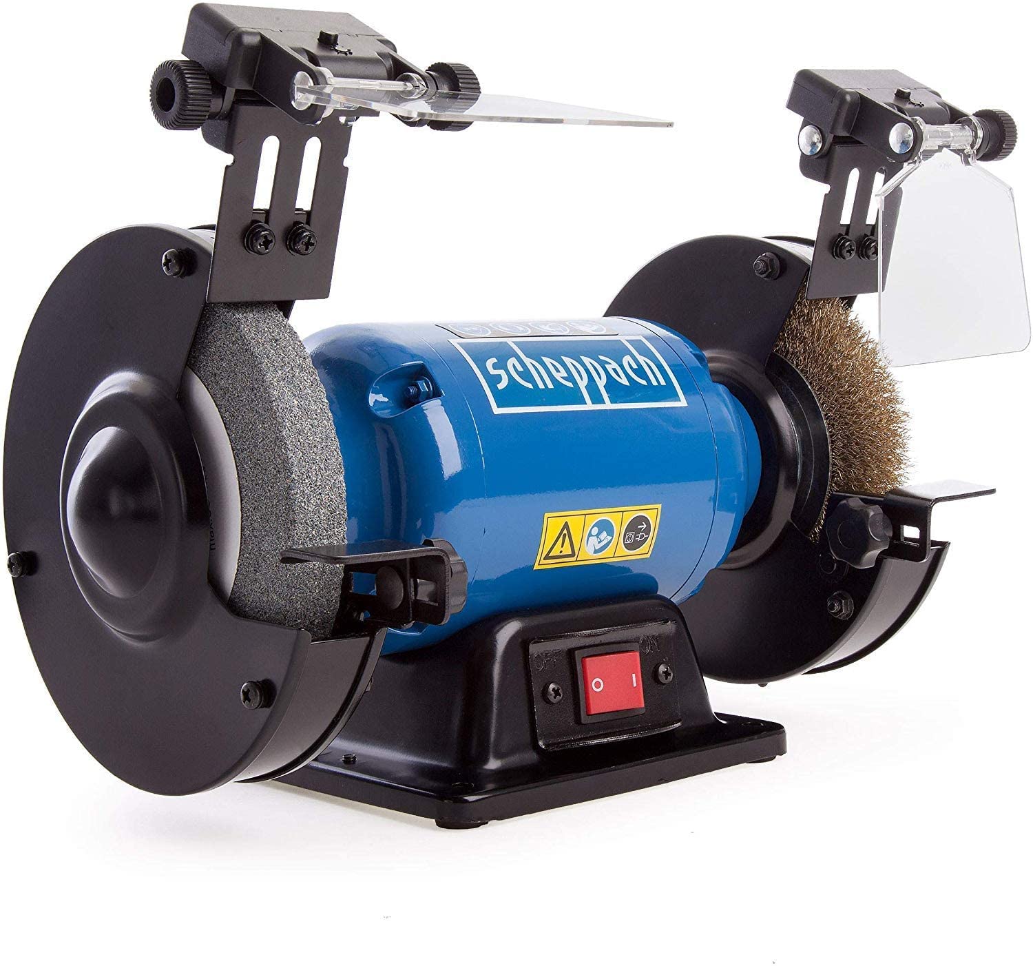 Scheppach BSM Series SM150LB touret mixte 400 W, meules 150 mm