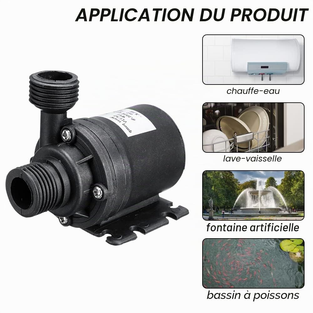 Omabeta Pumps & Irrigation Equipment pompe solaire 50 W 800 l/h 12 V pour bassin