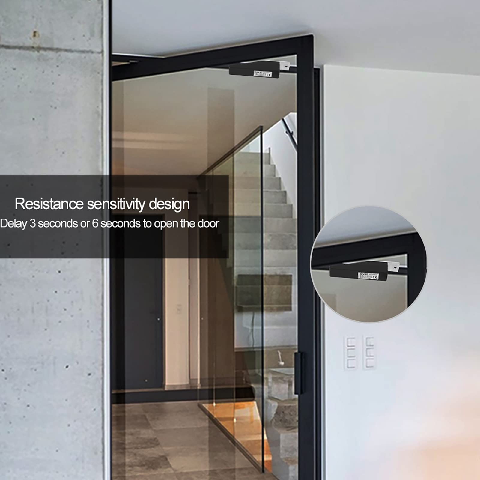 Omabeta Security Cameras & Doorbells Verrou électrique DC 12 V IP66, étanche