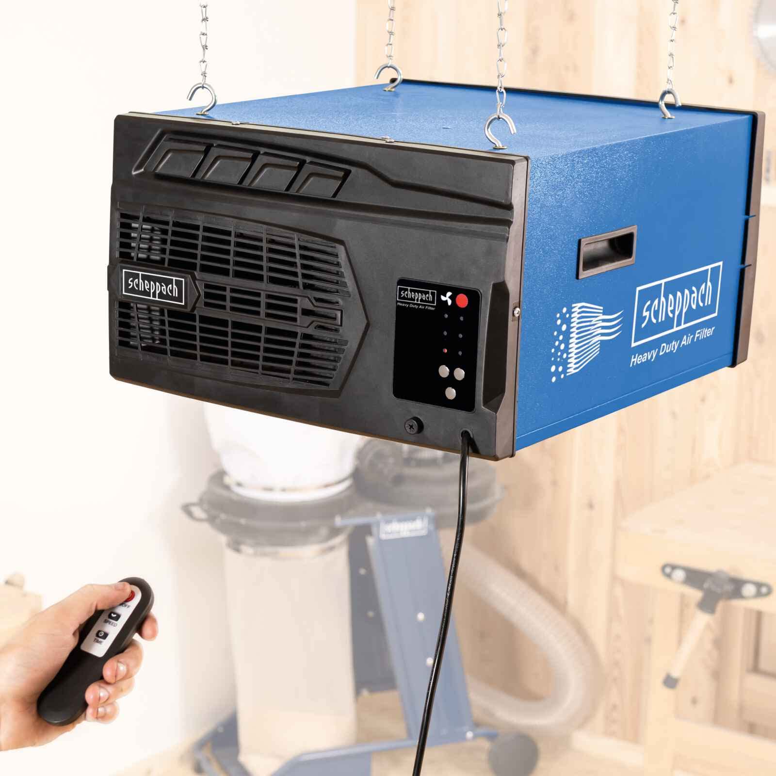 Scheppach ST Series HDA14 purificateur d’air atelier 740 m³/h