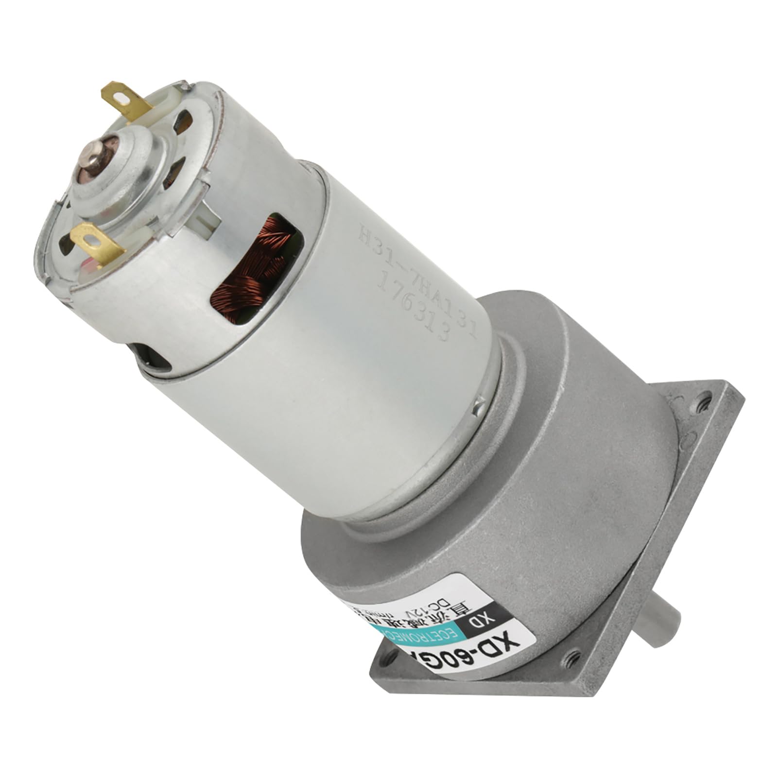 Omabeta Electrical Components & Wiring Micro-moteur à engrenages 12 V 600 tr/min