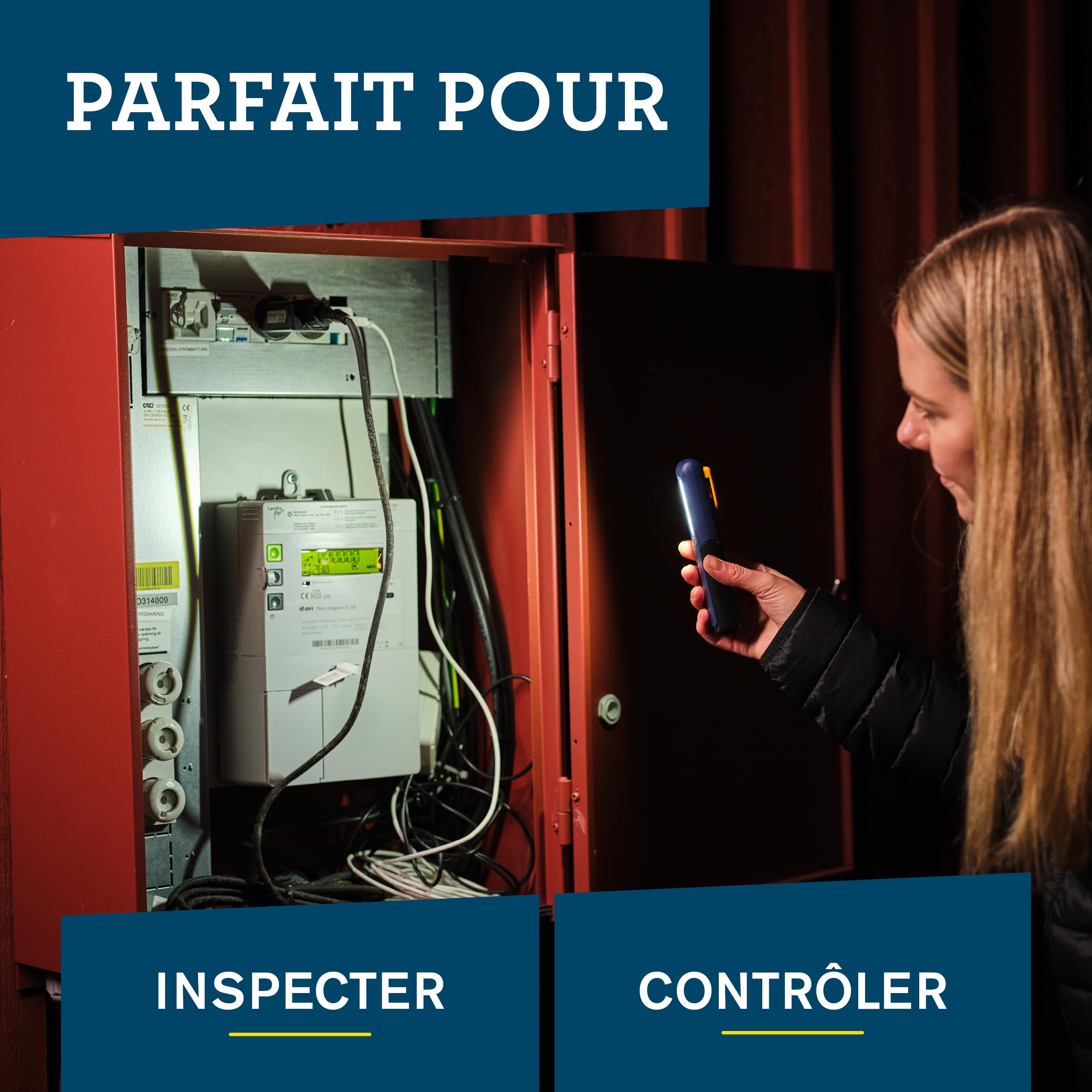 Rapid’os 16 Lampes de Chantier The Inspector lampe LED USB-C