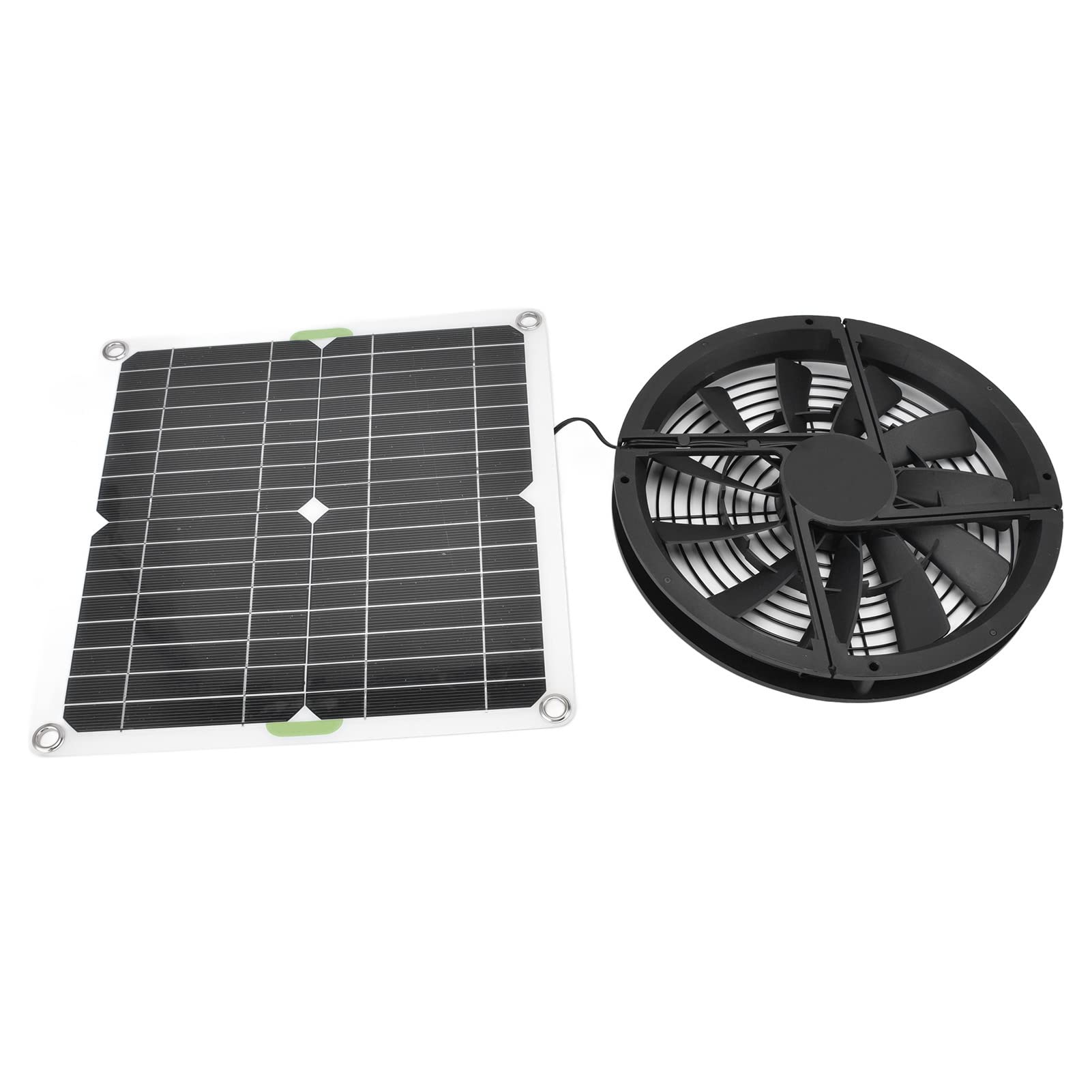 Omabeta Garden Machinery & Agricultural Equipment ventilateur solaire 25,4 cm 100 W étanche