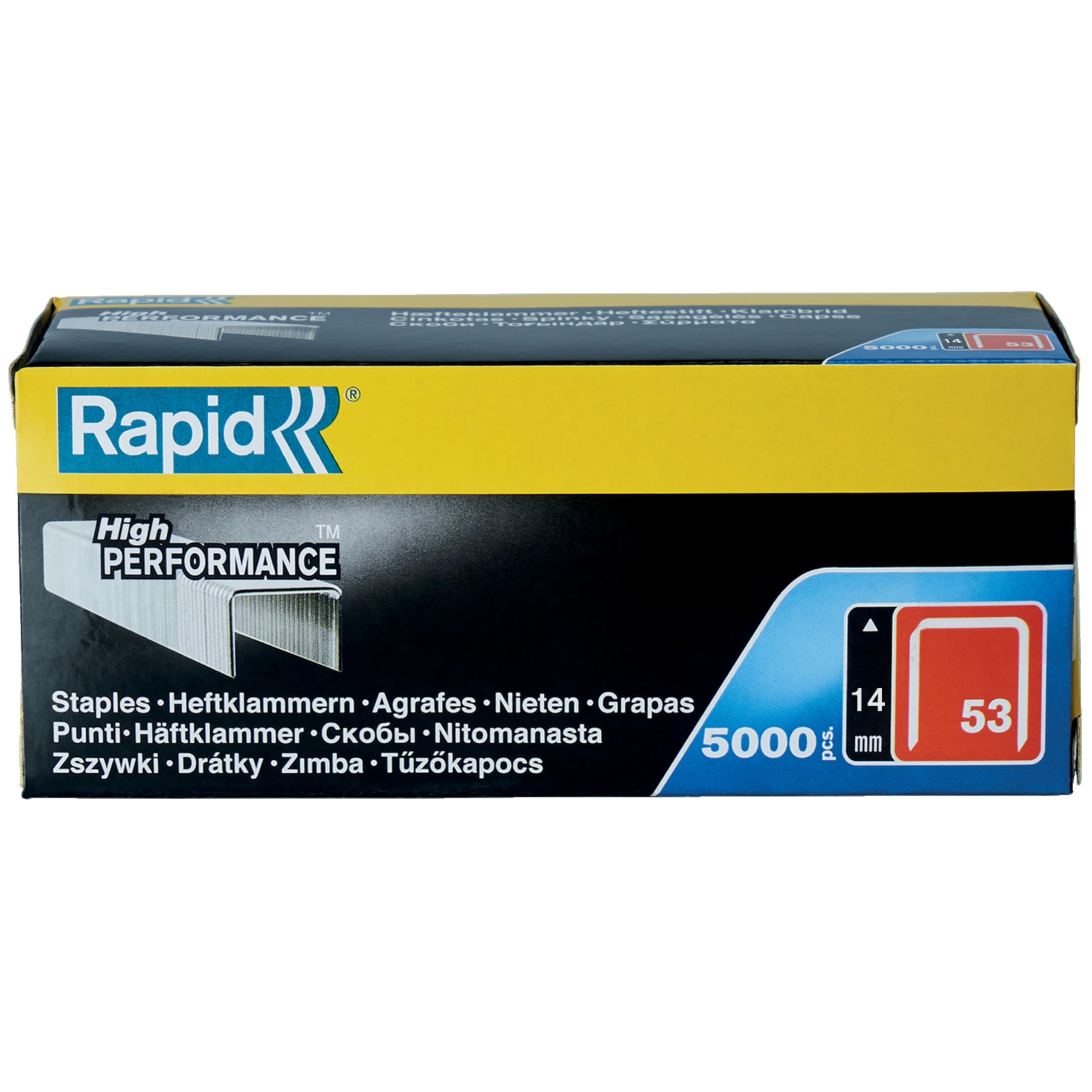 Rapid’os 16 Agrafage n° 53 14 mm, boîte de 5 000, galvanisées