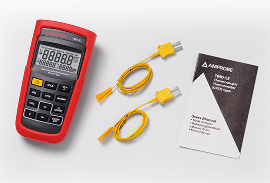 Amprobe HVAC Tools TMD-52 thermomètre double entrée