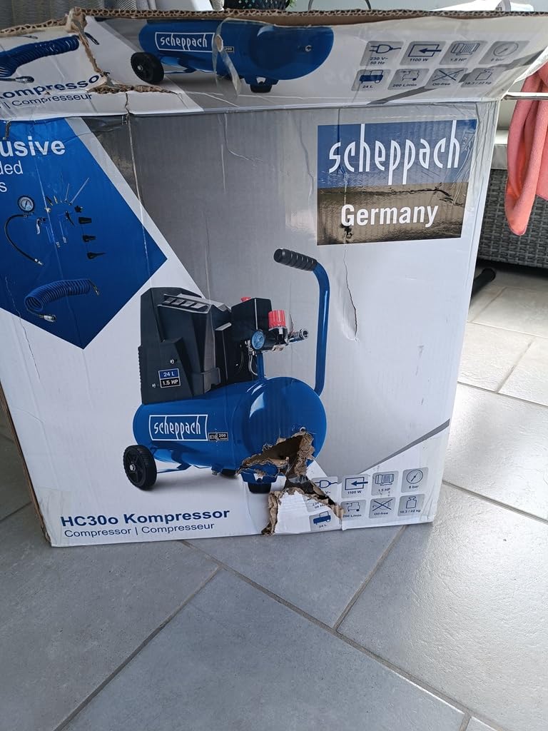 Scheppach HC Series HC30o compresseur 24 L sans huile