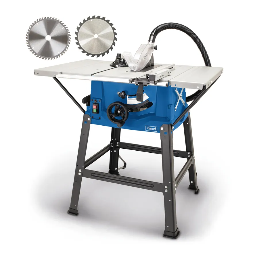 Scheppach HS Series HS100S scie sur table 2000 W lame 250 mm avec aspiration