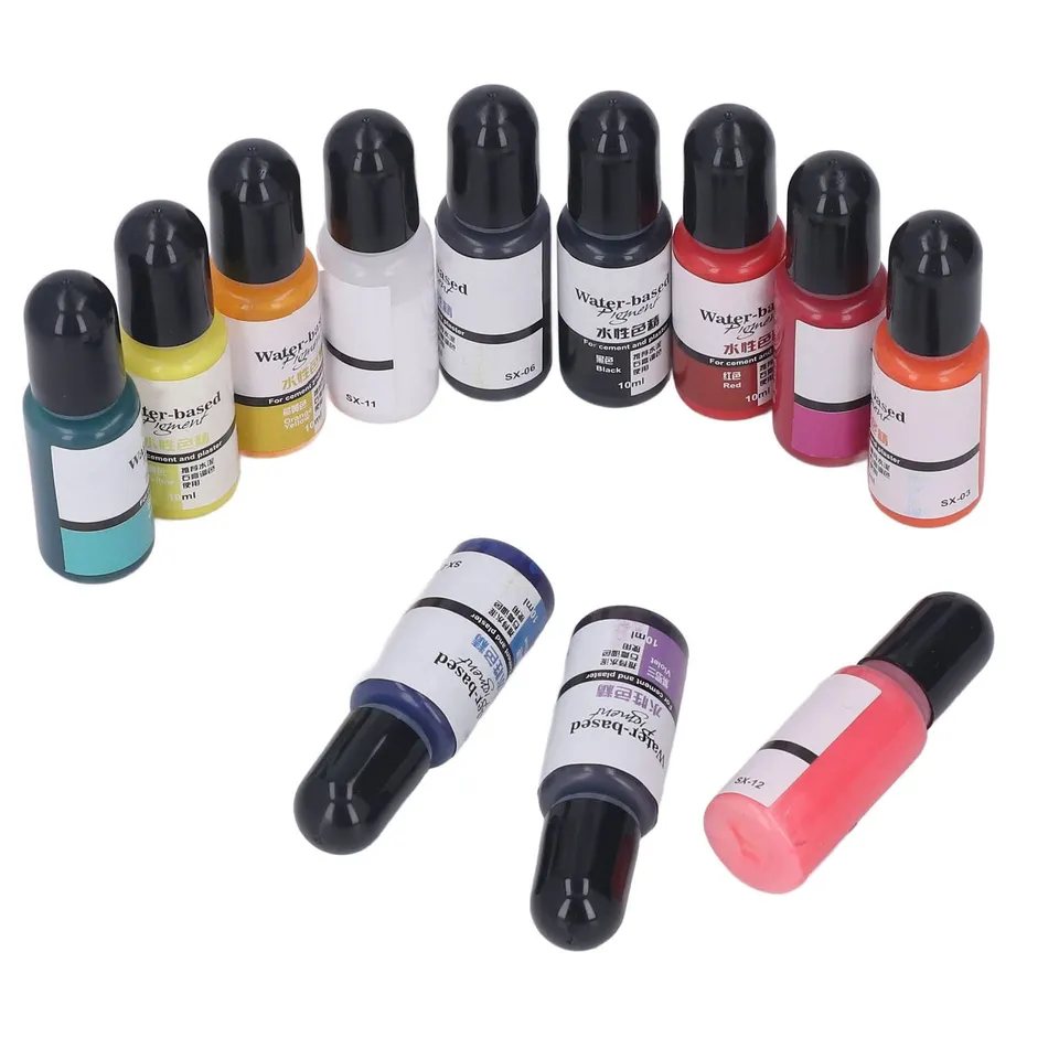 Omabeta Toys & Games colorant pigment pour résine et gypse, 12 couleurs