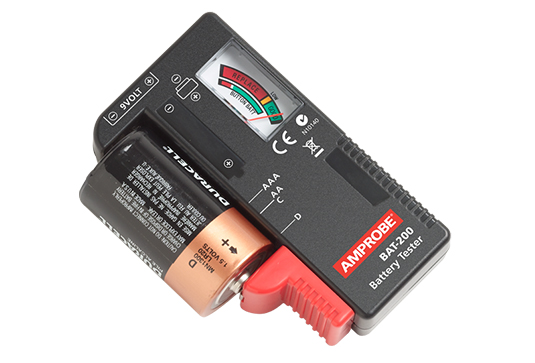 Amprobe Accessories BAT-200 testeur de piles universel