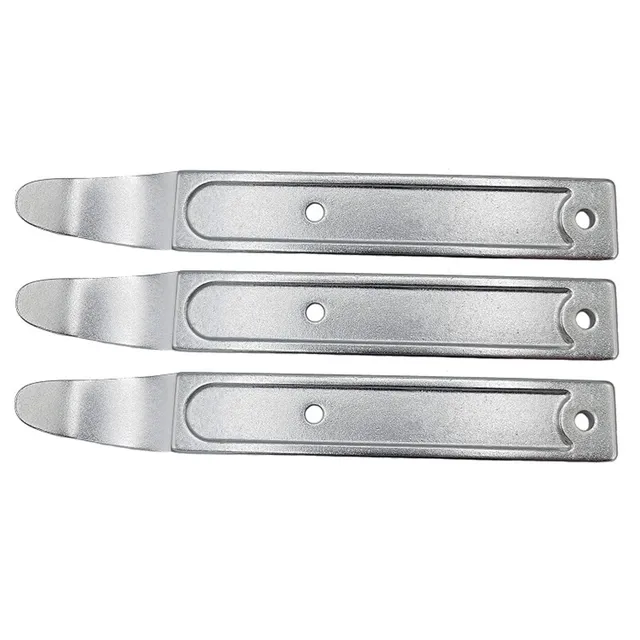 Omabeta Tools & Workshop Equipment Pry Bar Set 3 pièces leviers de démontage automobile 7 x 1 pouces
