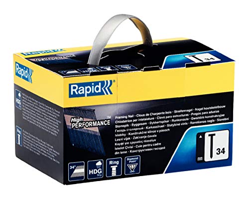 Rapid’os 16 Clouage clous n° 34-D/90 mm galvanisés, boîte de 800