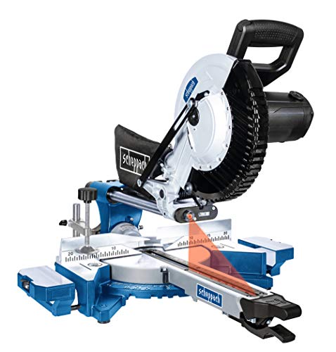 Scheppach HM Series KAP254PRO scie à onglet radiale 2000 W avec laser