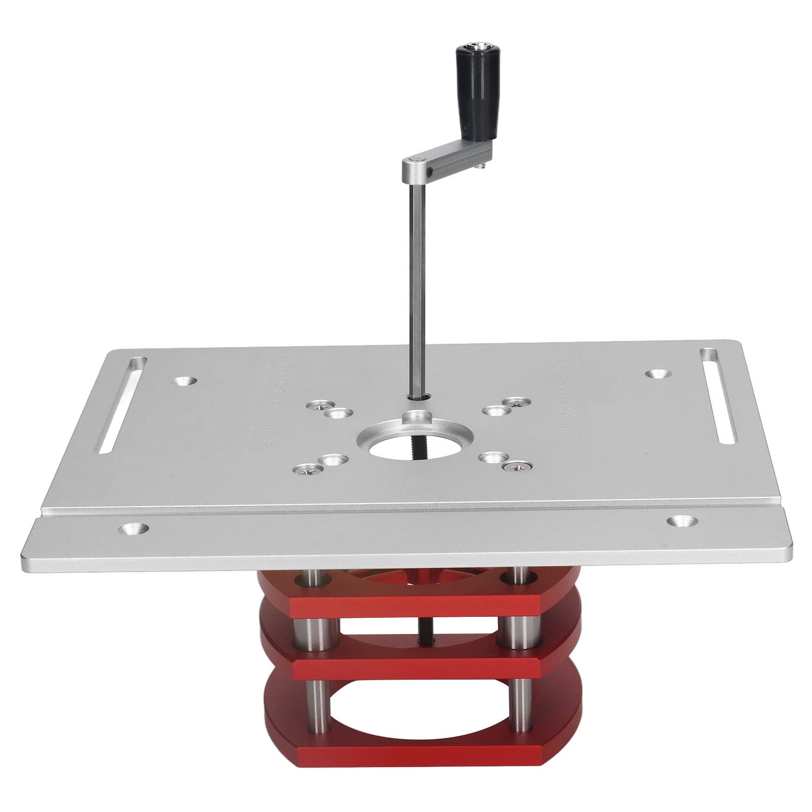 Omabeta Table de défonceuse Lfit avec système de levage standard argent