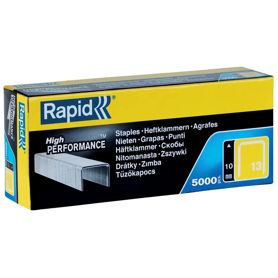 Rapid’os 16 Agrafage n°13 agrafes 10 mm 5000 pièces galvanisées