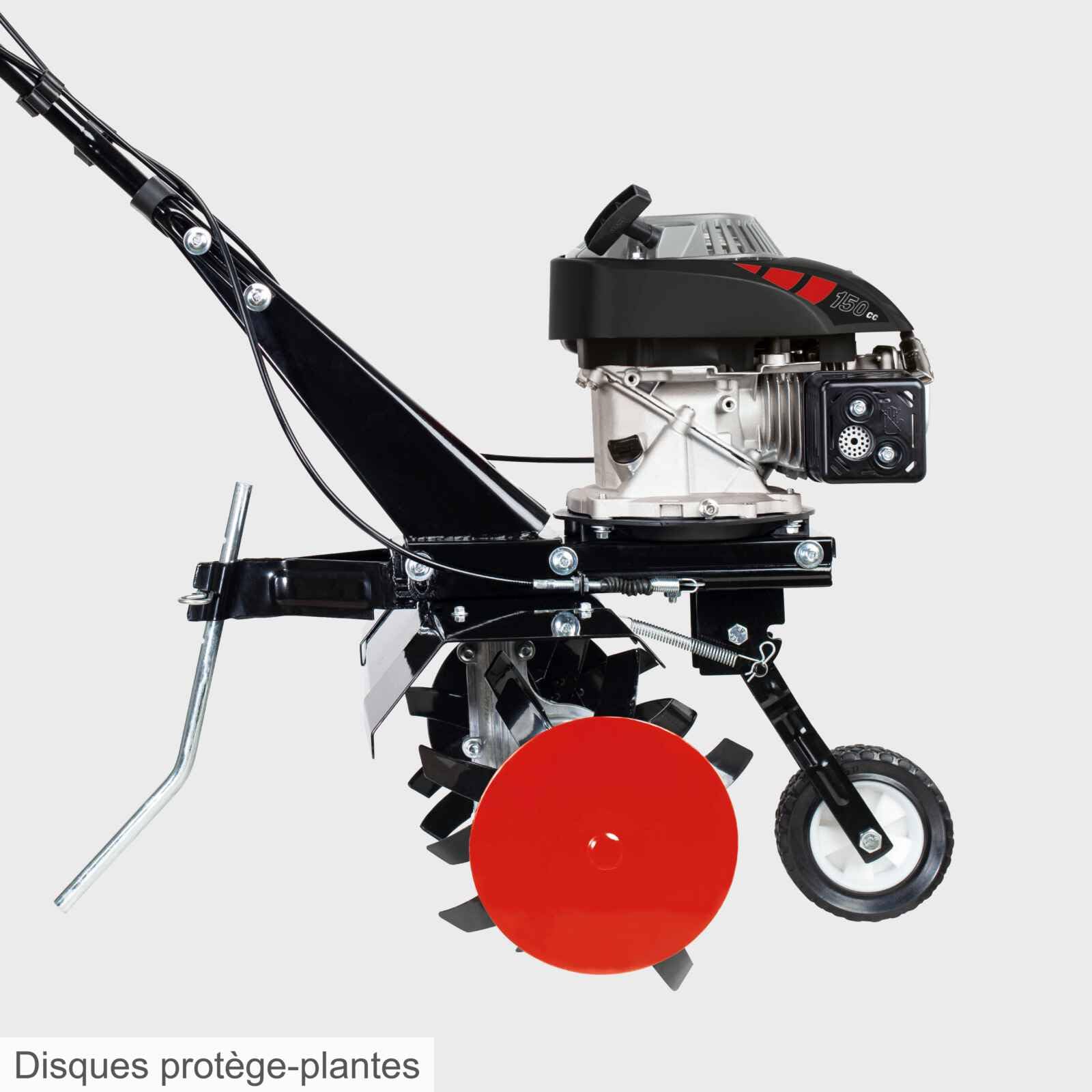 Scheppach KG Series MTP560 motobineuse thermique 3,7 CV largeur réglable