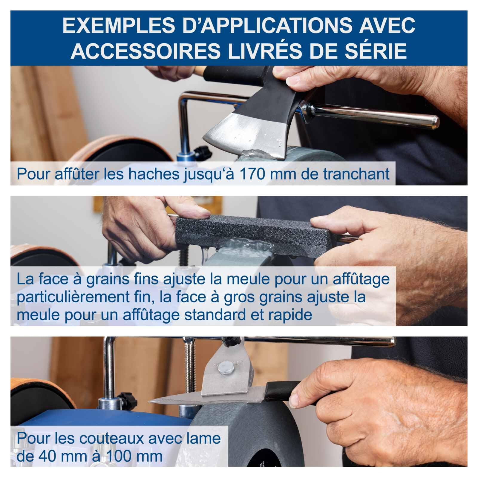 Scheppach BSM Series TIGER 5000S HOMEKIT affûteuse à eau 150 W